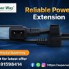 IEC C13 to C14 power extension cable for UPS, SMPS, server and computer power connection