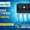GBJ5010 bridge rectifier 1000V 50A single phase glass passivated high surge current GBJ package Super Way Electronics