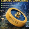 Superway high performance ceramic capacitor for high voltage and industrial electronic applications
