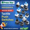 tactile push switches PCB mount momentary button switches for electronics and Arduino