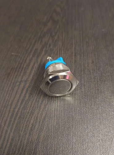 Momentary Metal Start Button Switch