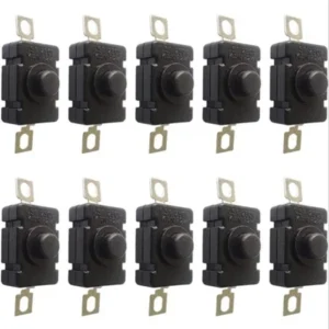 Self Locking Tact Switch 2 Pin On/Off