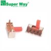 3-Pin Red L-Type Slide Switch