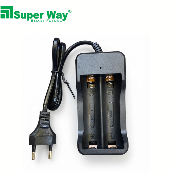 18650 Dual Battery Charger 2 Slot for Rechargeable Li-Ion Batteries